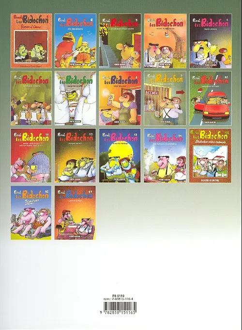 Verso de l'album Les Bidochon Tome 10 Les Bidochon usagers de la route