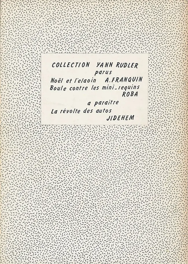 Verso de l'album Boule & Bill Tome 0 Boule contre les mini-requins