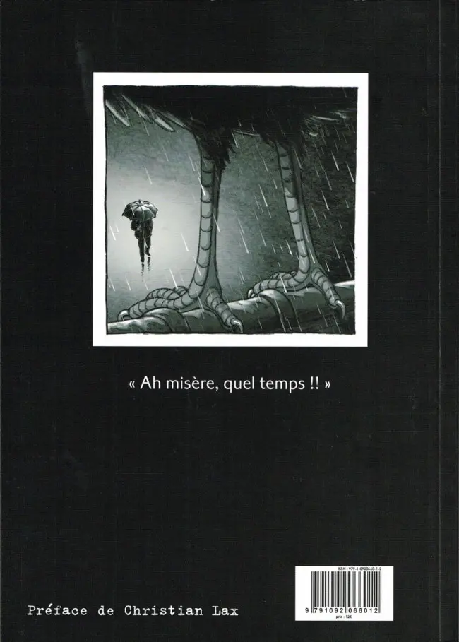 Verso de l'album Le Corbeau et autres meurtres noirs Le corbeau et autres petits meurtres