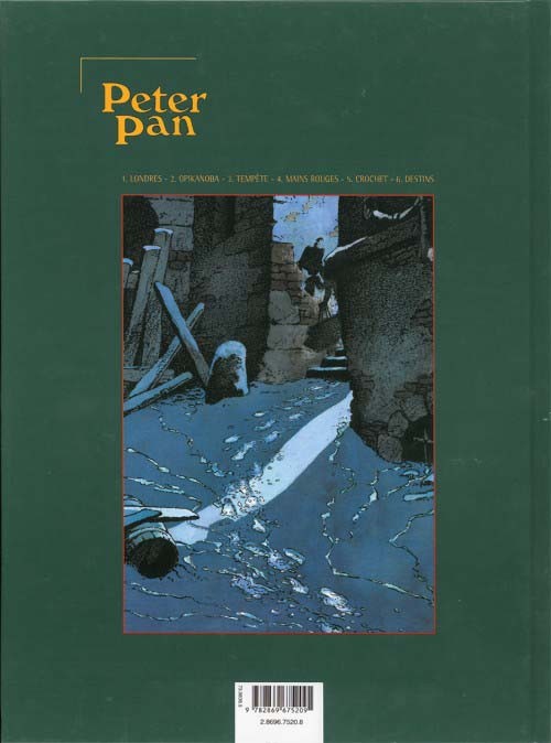 Verso de l'album Peter Pan Tome 4 Mains rouges