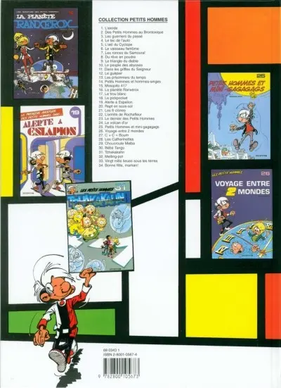 Verso de l'album Les Petits hommes Tome 7 Les ronces du samouraï