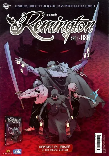Verso de l'album Remington Tome 11 Les nuits roublardes 3/4