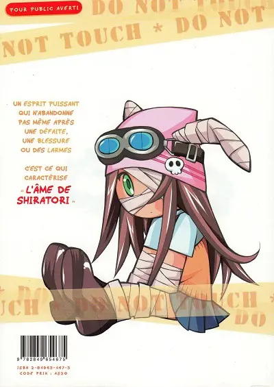 Verso de l'album Battle Club 4