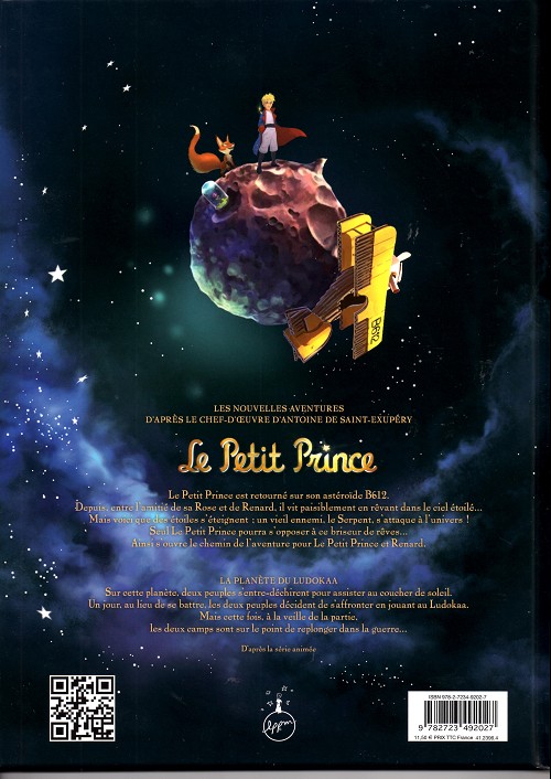 Verso de l'album Le Petit Prince - Les Nouvelles Aventures Tome 12 La Planète du Ludokaa