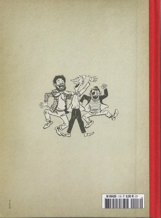 Verso de l'album Les Pieds Nickelés - La collection Tome 117 Les Pieds Nickelés au pays des pharaons