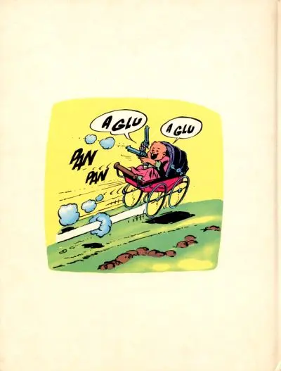 Verso de l'album Billy Bonbon Tome 1 Billy Bonbon à Fitful-City