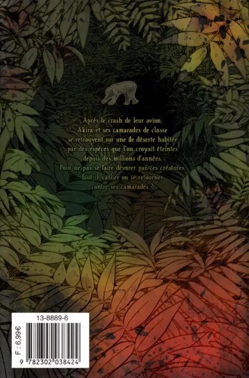 Verso de l'album Cage of Eden 6