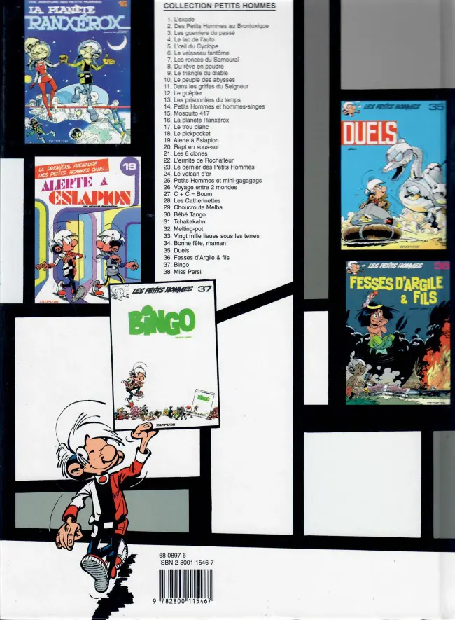 Verso de l'album Les Petits hommes Tome 22 L'ermite de Rochafleur