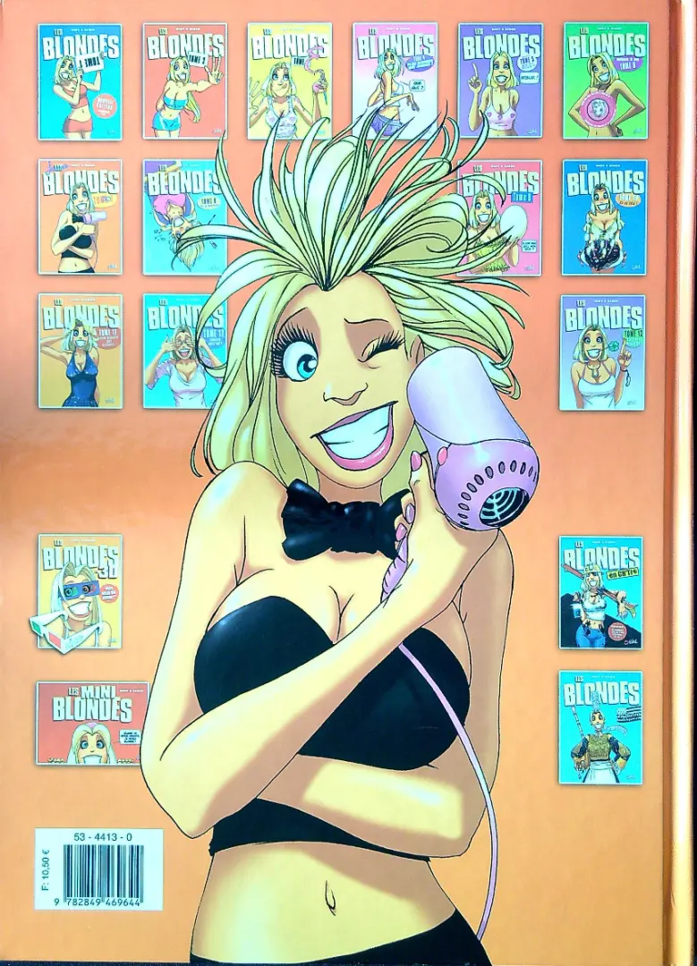 Verso de l'album Les Blondes Tome 7 Les James Blondes 007