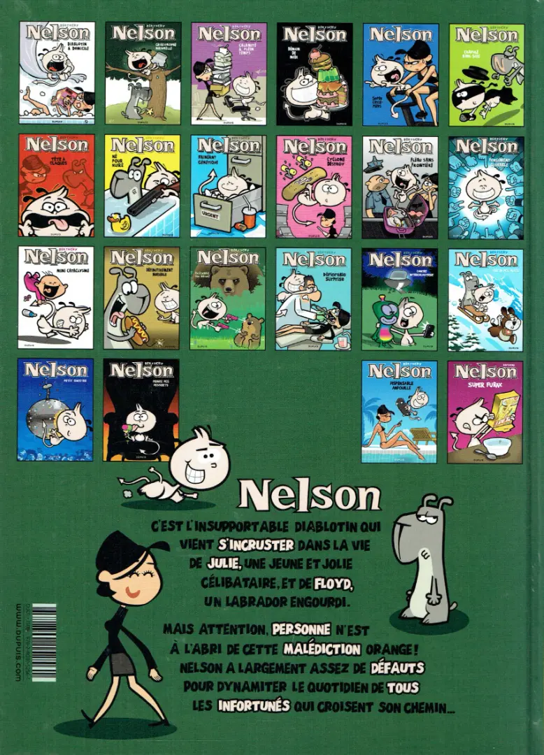 Verso de l'album Nelson Tome 15 Exécrable par nature