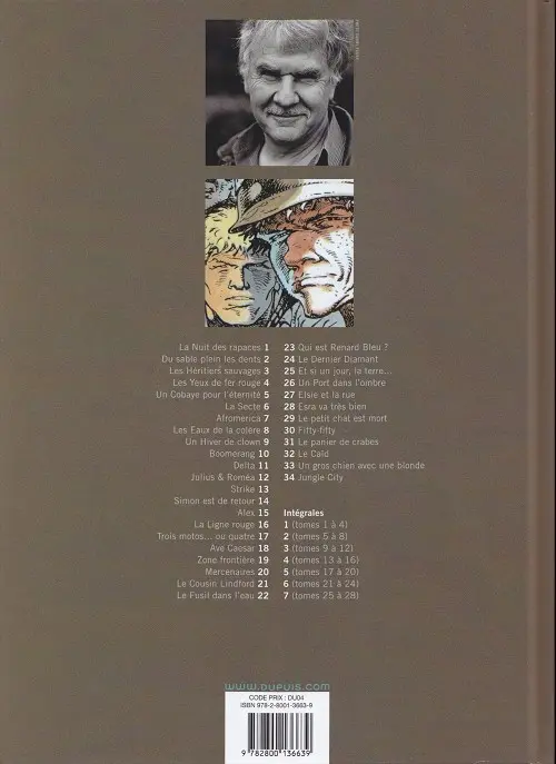 Verso de l'album Jeremiah Tome 26 Un port dans l'ombre