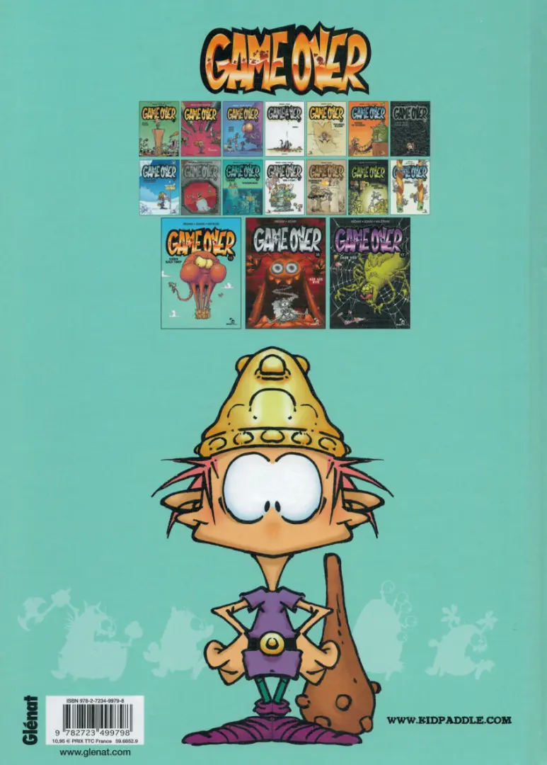 Verso de l'album Game over Tome 15 Very bad trip