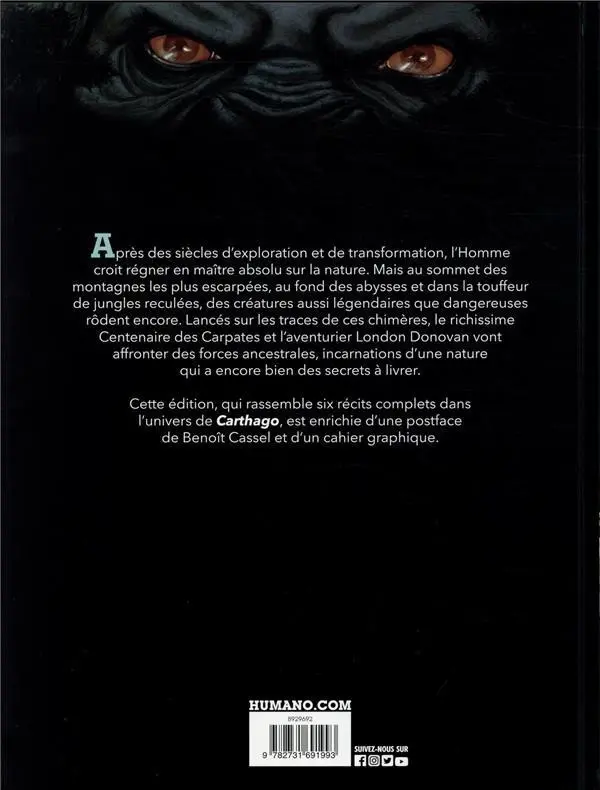 Verso de l'album Carthago Adventures