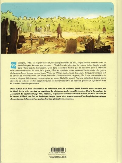 Verso de l'album Sergio Leone