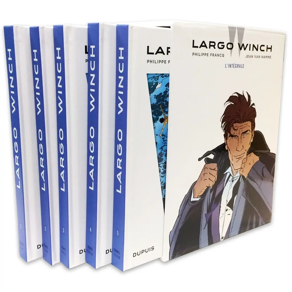 Verso de l'album Largo Winch Intégrale Le Figaro
