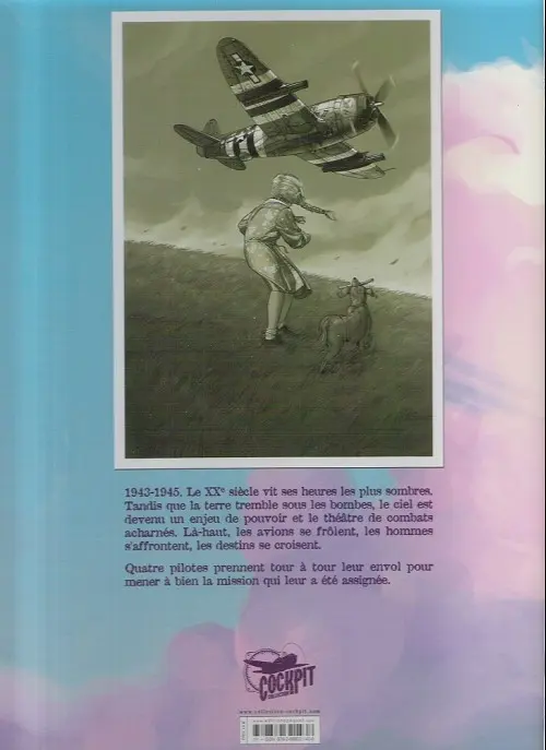 Verso de l'album Le Dernier envol Le dernier envol