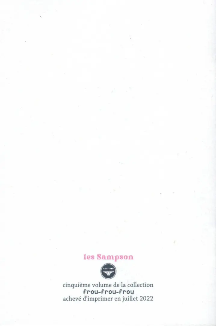 Verso de l'album Les Sampson