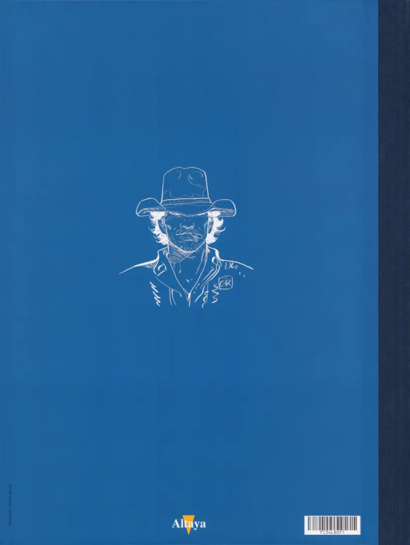 Verso de l'album Blueberry Édition collector Tome 51 Gettysburg