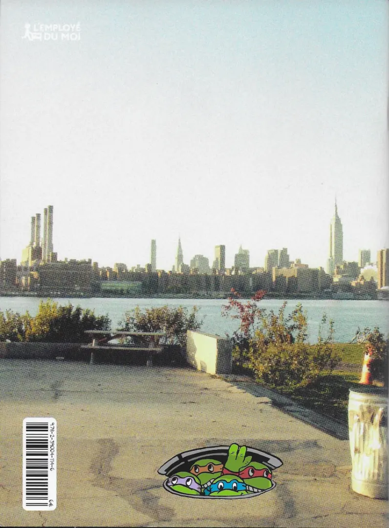 Verso de l'album Cowabunga