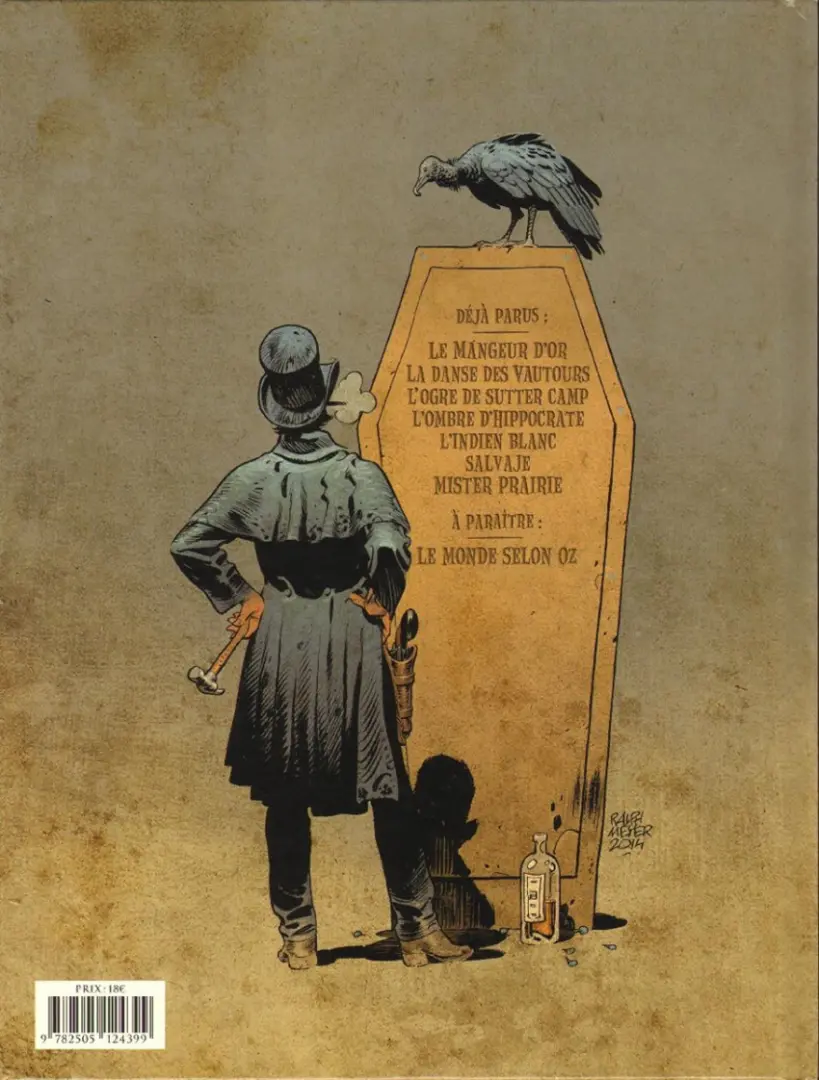 Verso de l'album Undertaker Tome 7 Mister prairie
