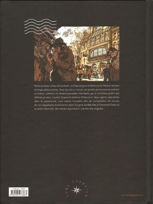 Verso de l'album Le Concile des arbres