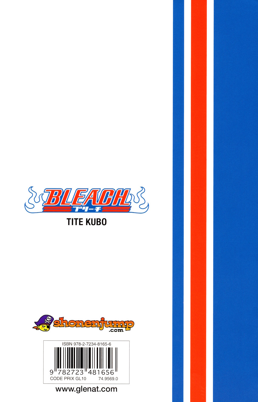 Verso de l'album Bleach 45 The Burnout Inferno