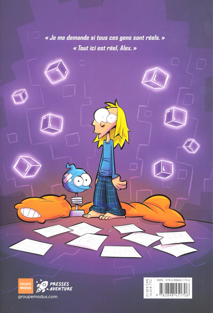 Verso de l'album Ataria Zéro Tome 1