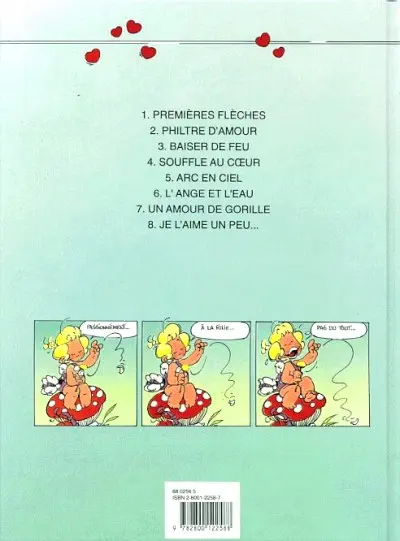 Verso de l'album Cupidon Tome 8 Je l'aime un peu...
