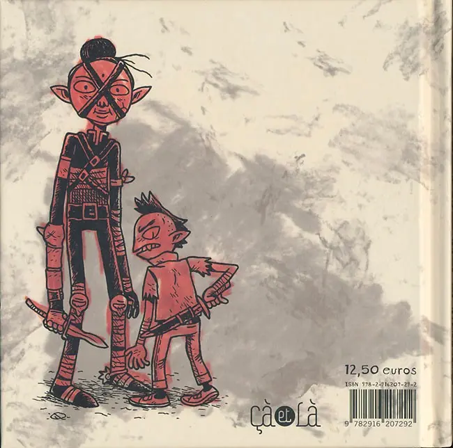 Verso de l'album Étoile du chagrin 1