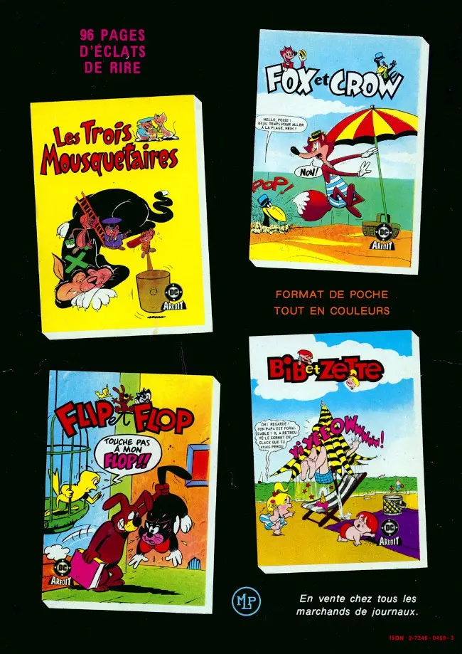 Verso de l'album Futt et Fil Tome 4 Cherchez l'horreur