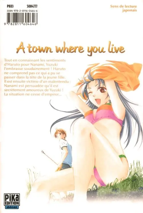 Verso de l'album A town where you live 2
