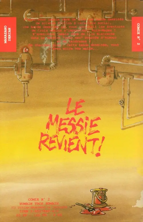 Verso de l'album Humain trop humain