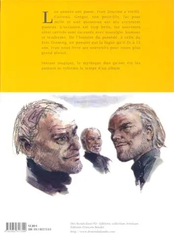 Verso de l'album Ivan Zourine Tome 3 Le Possédé
