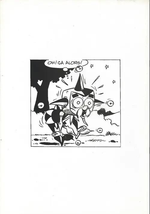 Verso de l'album Messire de la Chienlit Tome 2 Un concours de circonstances