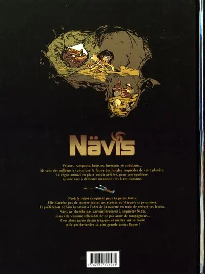 Verso de l'album Nävis Tome 1 Houyo