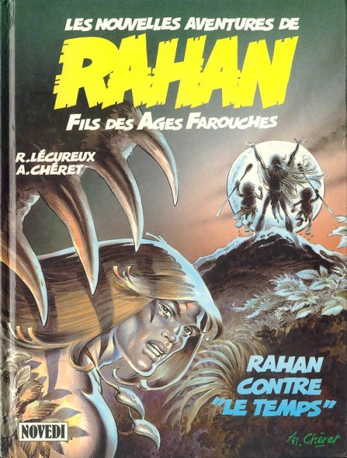 Couverture de l'album Les nouvelles aventures de Rahan Tome 1 Rahan contre Le temps