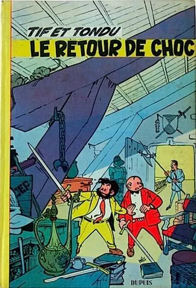 Couverture de l'album Tif et Tondu Tome 5 Le retour de Choc