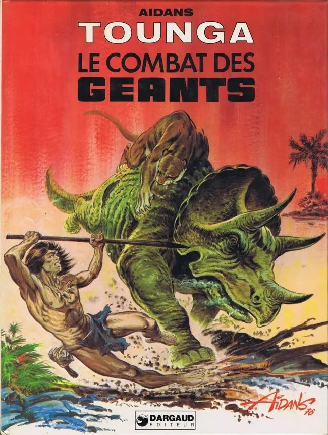 Couverture de l'album Tounga Tome 6 Le combat des géants
