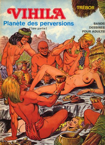 Couverture de l'album Vihila Tome 1 Planète des perversions (1ère partie)