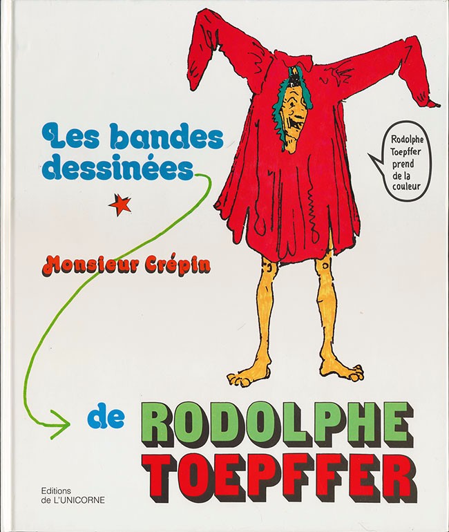 Couverture de l'album Rodolphe Töpffer - Littérature en estampes Monsieur Crépin