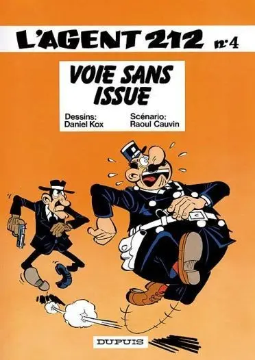 Couverture de l'album L'Agent 212 Tome 4 Voie sans issue