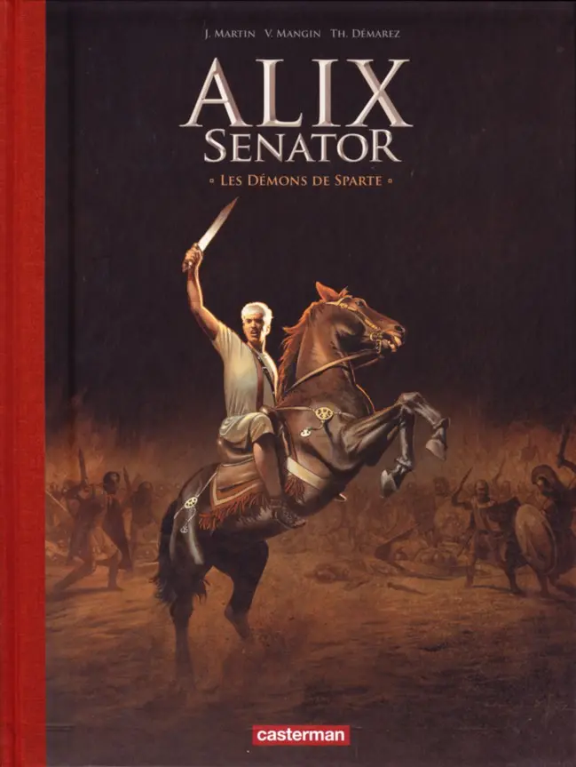 Couverture de l'album Alix Senator Tome 4 Les Démons de Sparte
