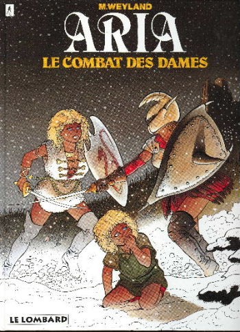 Couverture de l'album Aria Tome 9 Le Combat des dames