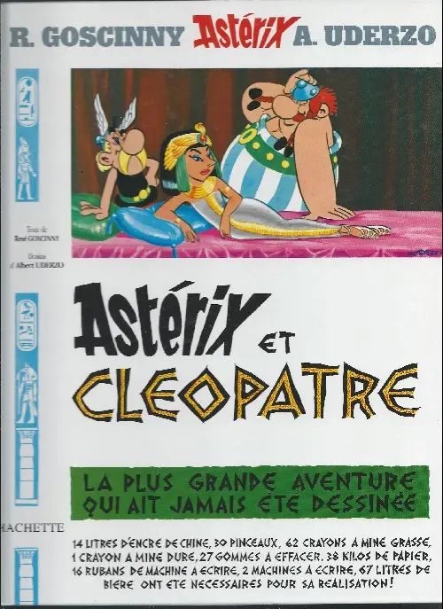 Couverture de l'album Astérix Tome 6 Astérix et Cléopâtre