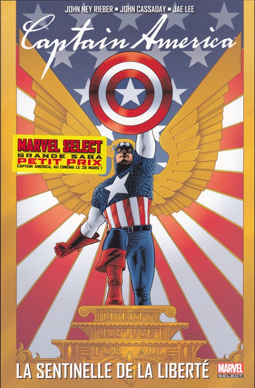 Couverture de l'album Captain America Tome 1 La sentinelle de la liberté