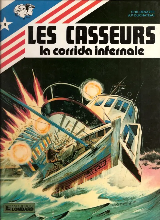 Couverture de l'album Les Casseurs Tome 5 La corrida infernale