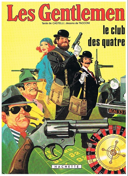 Couverture de l'album Les Gentlemen Tome 3 Le club des quatre