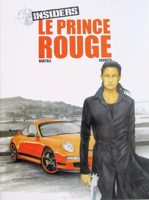 Couverture de l'album Insiders Tome 8 Le prince rouge