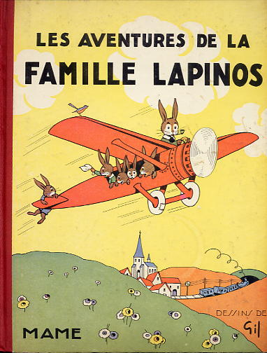 Couverture de l'album Les aventures de la famille Lapinos