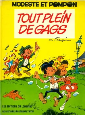 Couverture de l'album Modeste et Pompon Tome 3 Tout plein de gags